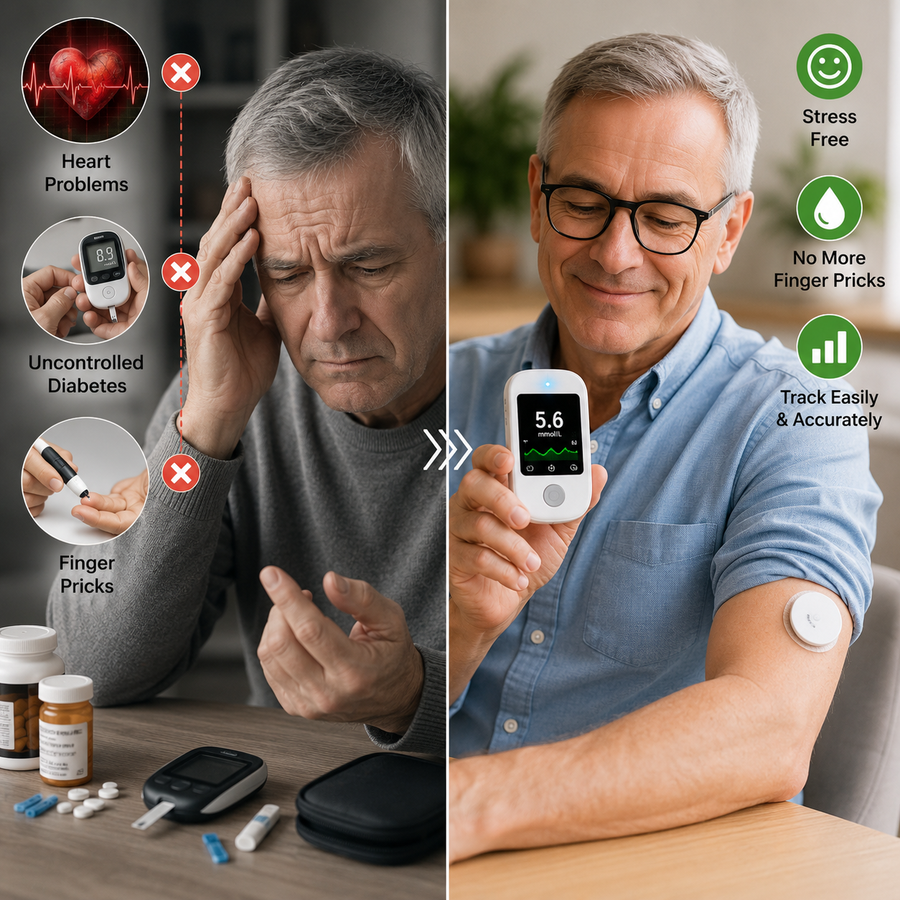 Stop living in dread. Take back control of your diabetes, effortlessly.