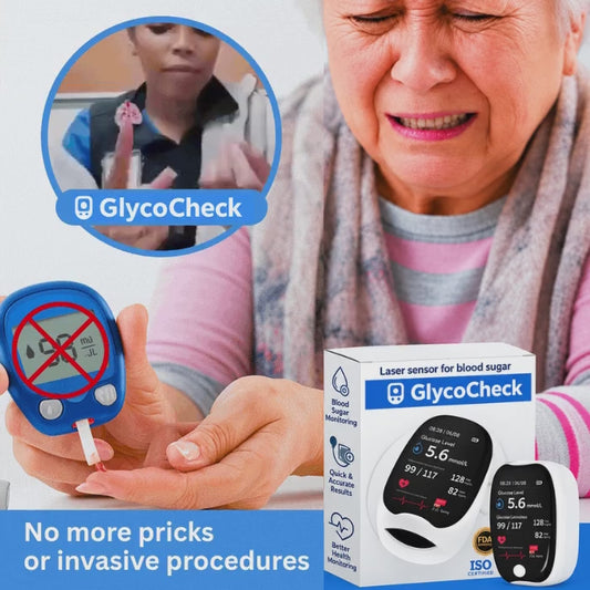 GlycoCheck™ — Check Blood Sugar Without Finger Pricks In 5 Seconds